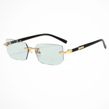 Maria | Gafas de Sol Rectangulares Sin Montura para Mujeres