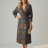 Valentina™ | Vestido midi cruzado