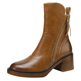 Rosie - Botas elegantes com fecho para mulheres