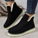 Ashlee - Botas de Inverno Quentes com Salto Anabela para Mulheres