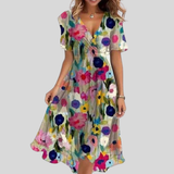 Naomie – Vestido de verano elegante para señora