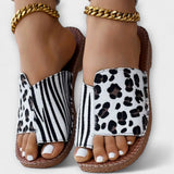 Tareyja | Sandalias de leopardo bicolores