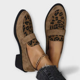 Karla | Conjunto elegante de zapatos para mujeres con estampado de leopardo