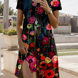 Mabel™ - Vestido de verano moderno con estampado étnico