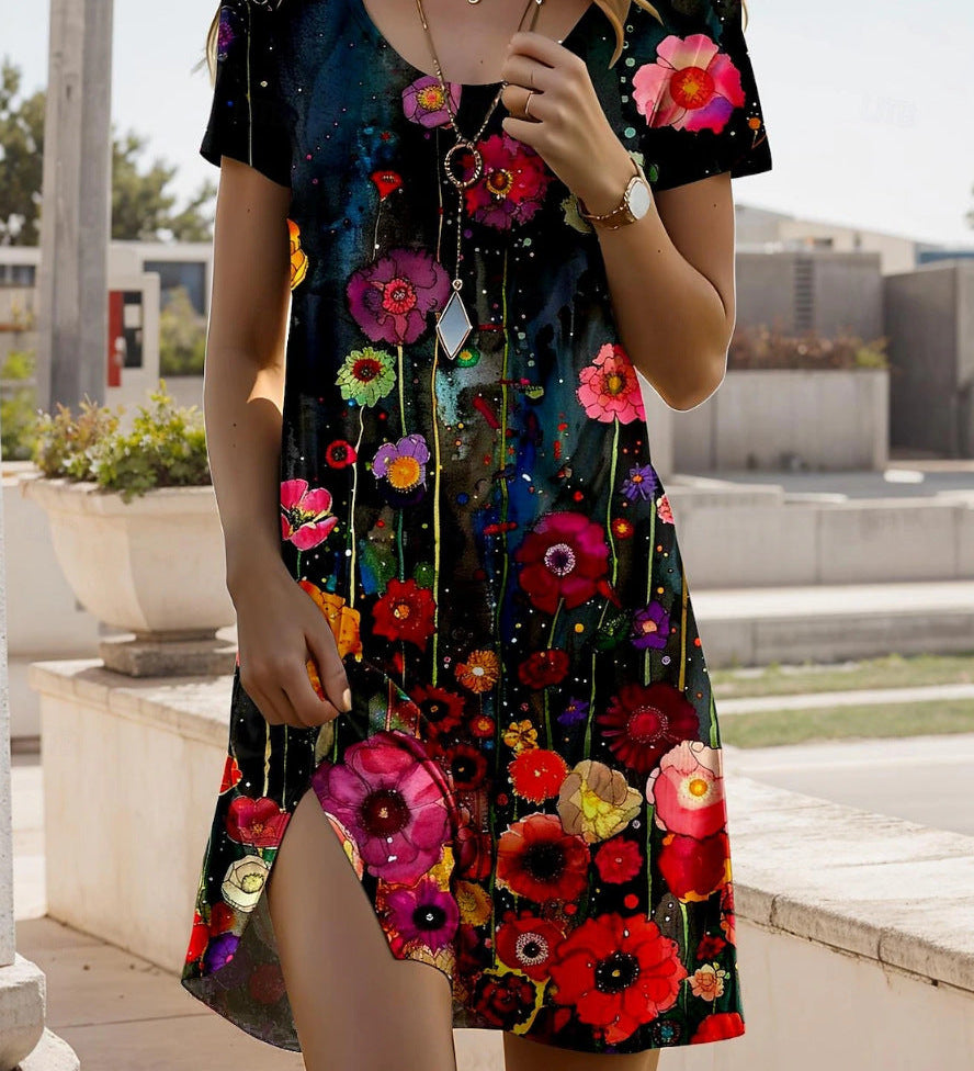 Mabel™ - Vestido de verano moderno con estampado étnico