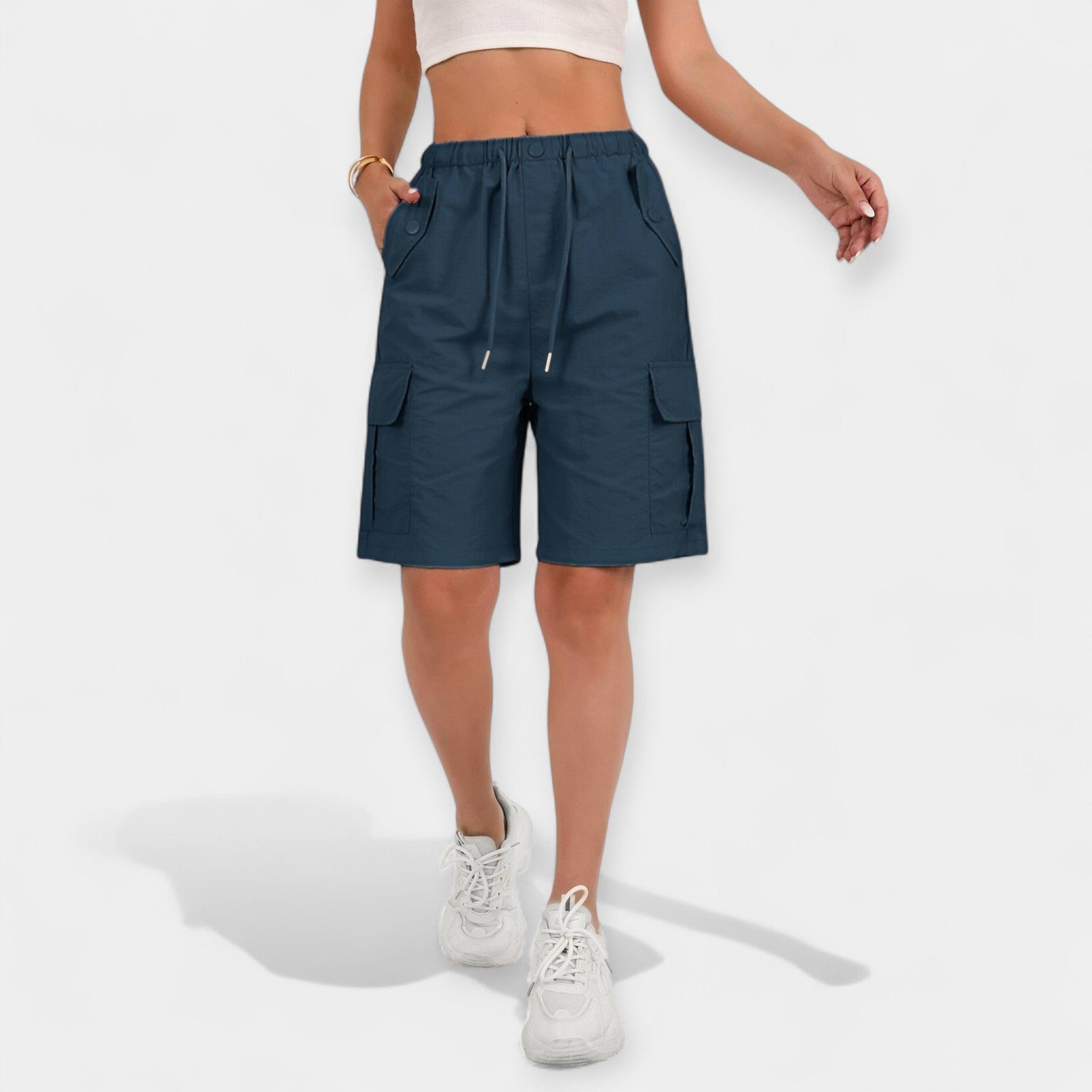 Signe | Pantalones Cortos de Verano para Mujeres con Bolsillos