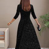 Nancy | Vestido de fiesta de terciopelo lujoso