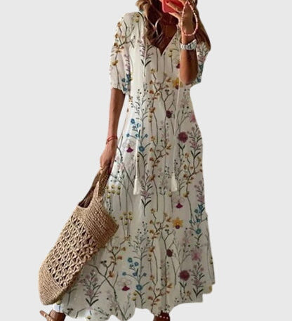 Amalia™ | Vestido de verano retro bohemio