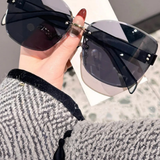 Cordelia | Gafas de Sol Gradientes Cat Eye Sin Montura para Mujeres