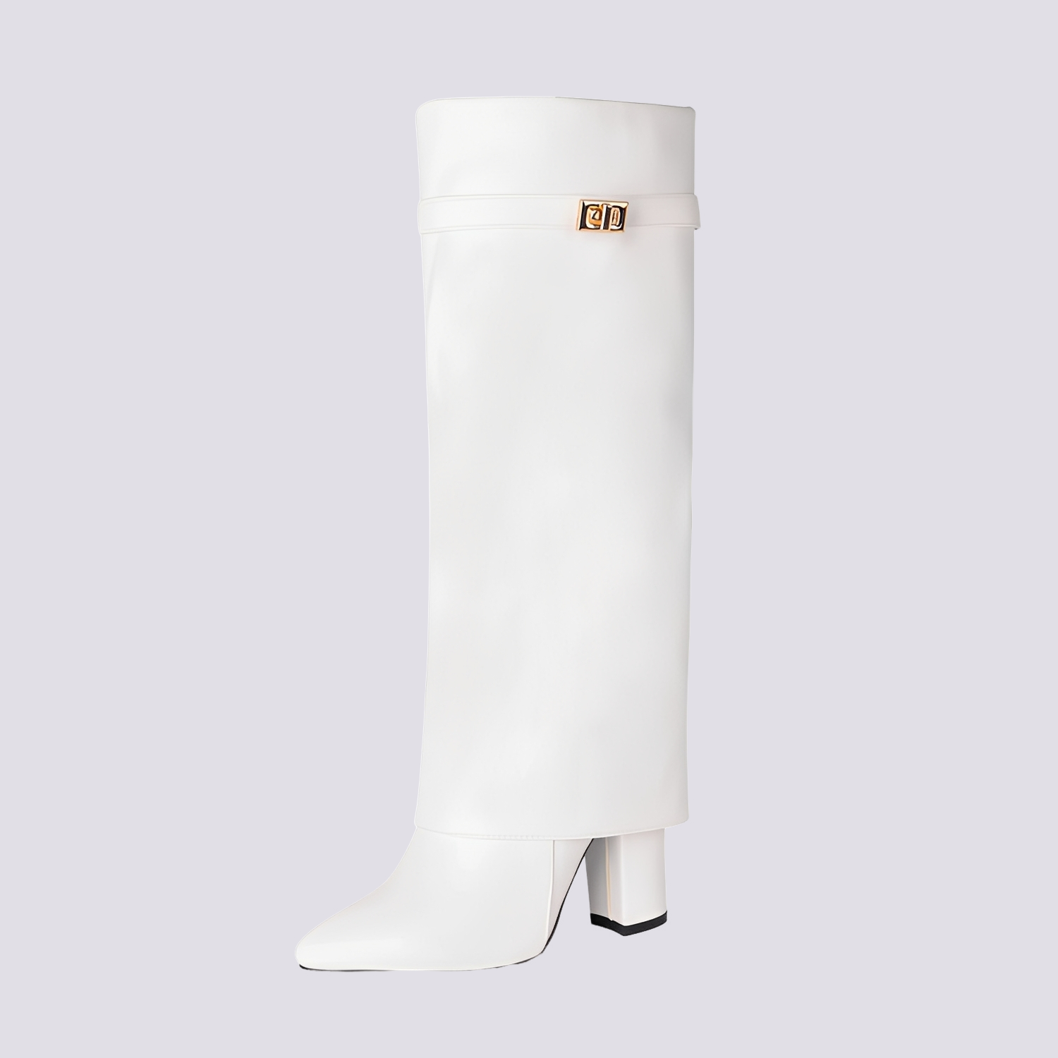 Jacqueline - Botas Estilosas com Salto Bloco