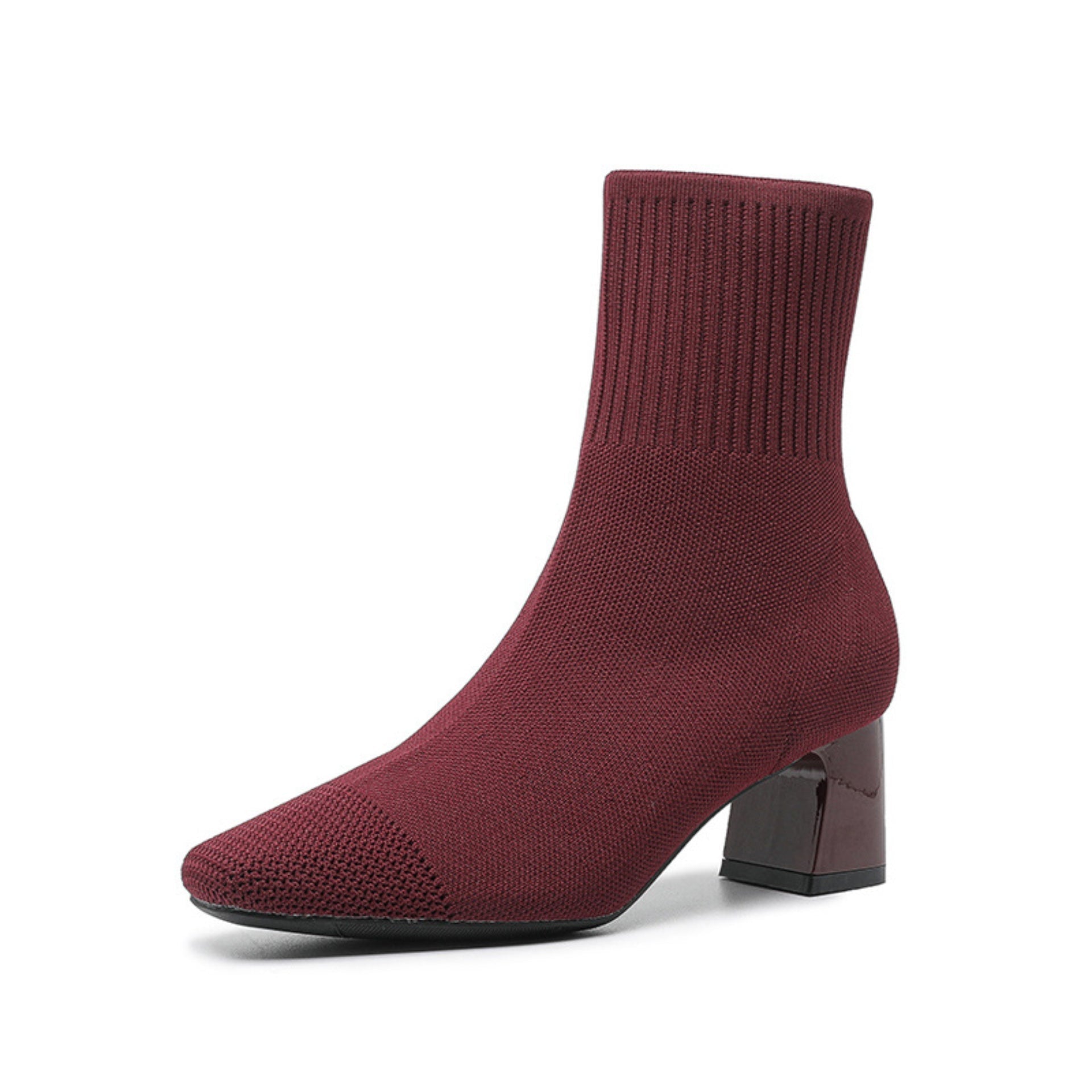 Elisha - Botas casuais quentes com salto para mulheres