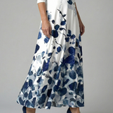 Andrea™ | Vestido Midi con Escote Cruzado
