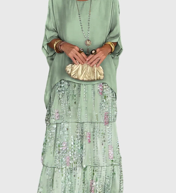 Susan™ | Vestido elegante, largo y fluido