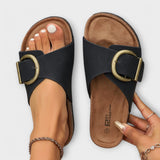 Margie | Sandalias de corcho para mujer con diseño de hebilla