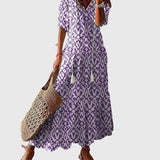 Amalia™ | Vestido de verano retro bohemio