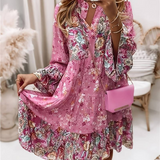 Ashley™ - Vestido boho estampado