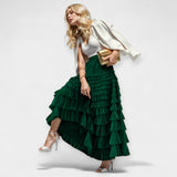 Vilnis | Falda elegante con detalles decorativos de tul