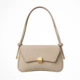 Maravelle | Bolso de Hombro Minimalista para Mujer con Cierre Dorado