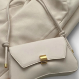 Maravelle | Bolso de Hombro Minimalista para Mujer con Cierre Dorado