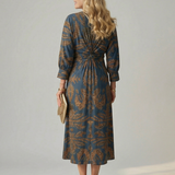 Valentina™ | Vestido midi cruzado