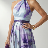 Amiel | Vestido maxi ligero con flores