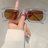 Millicent | Gafas de sol retro para mujeres con montura rectangular