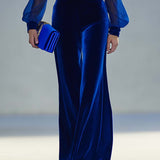 Gunta | Mono Elegante de Tela de Terciopelo