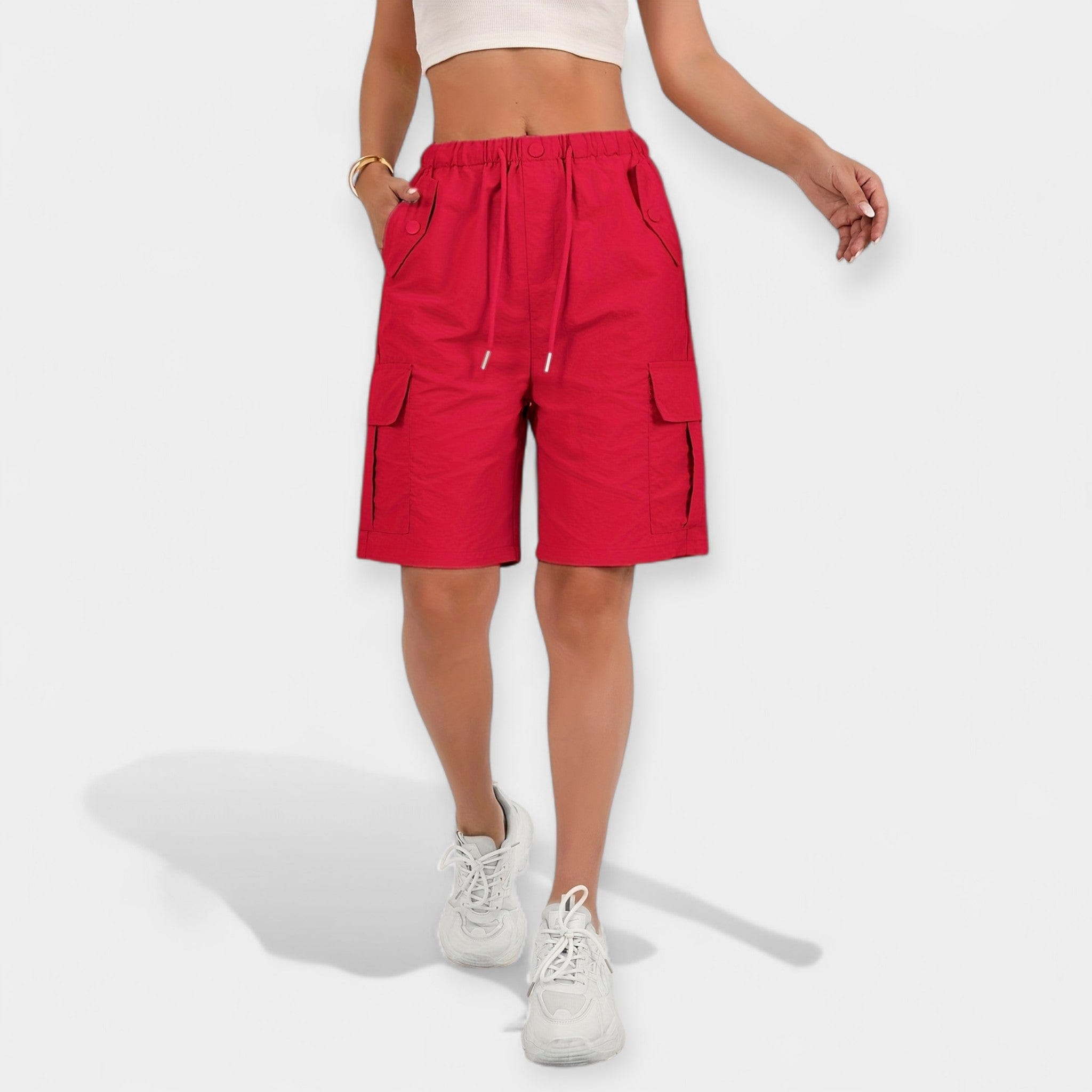 Signe | Pantalones Cortos de Verano para Mujeres con Bolsillos