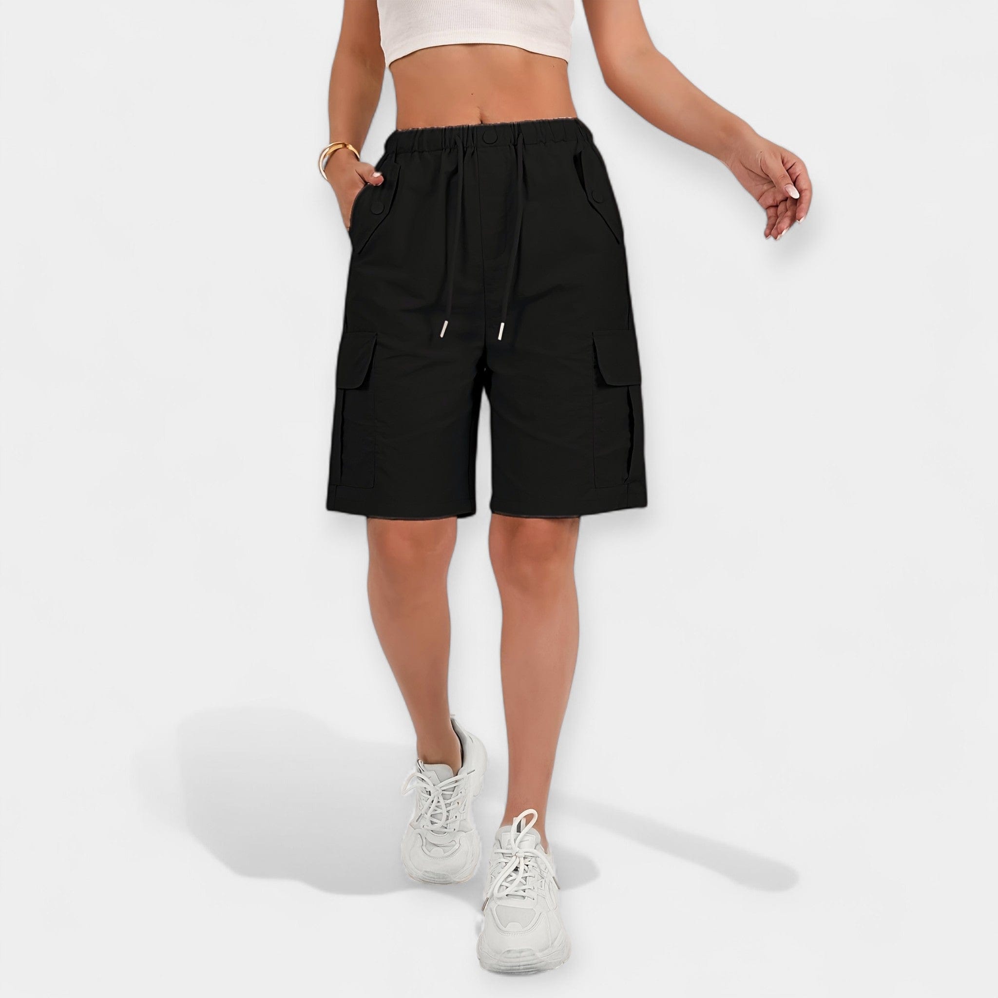 Signe | Pantalones Cortos de Verano para Mujeres con Bolsillos