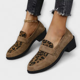 Karla | Conjunto elegante de zapatos para mujeres con estampado de leopardo