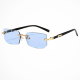 Maria | Gafas de Sol Rectangulares Sin Montura para Mujeres