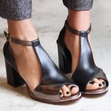 Nadaria | Sandalias de tacón alto y punta abierta, con diseño elegante