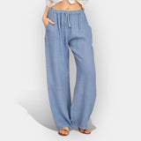 Ivana | Pantalones de lino veraniegos alegres