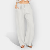 Ivana | Pantalones de lino veraniegos alegres