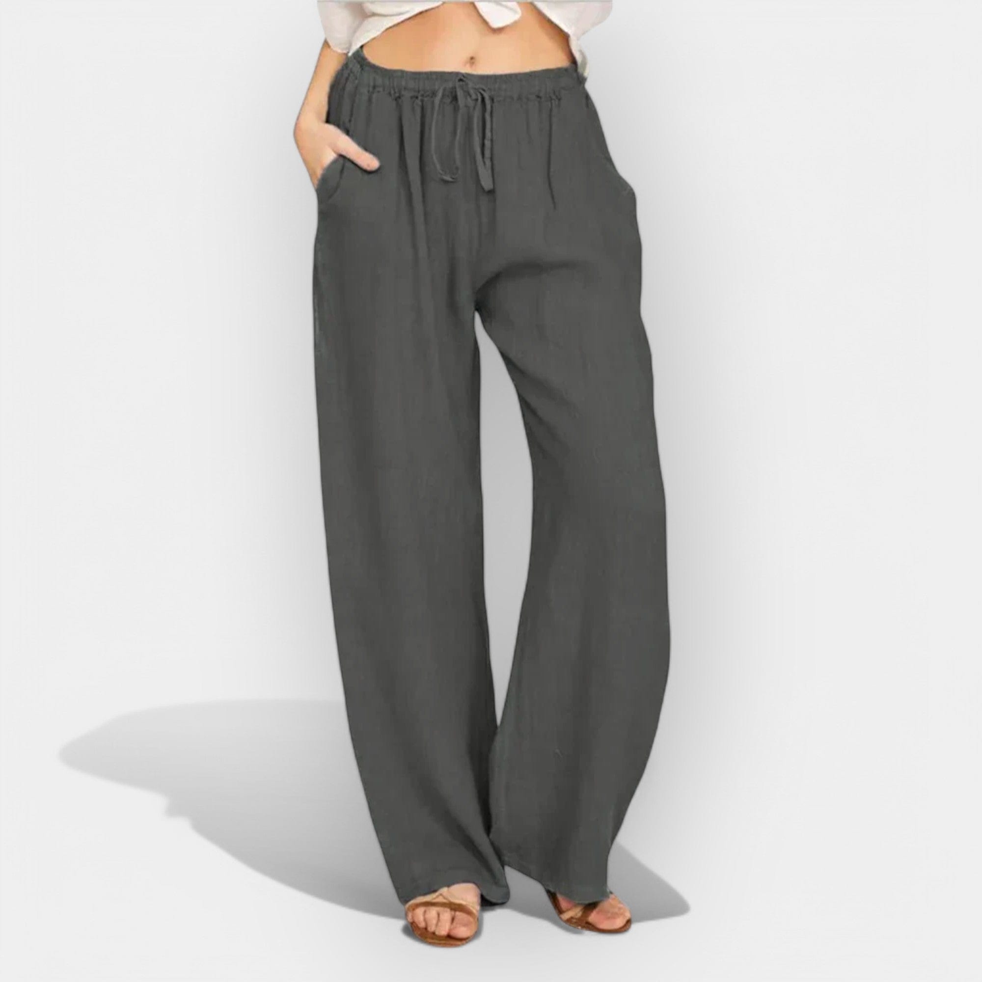 Ivana | Pantalones de lino veraniegos alegres