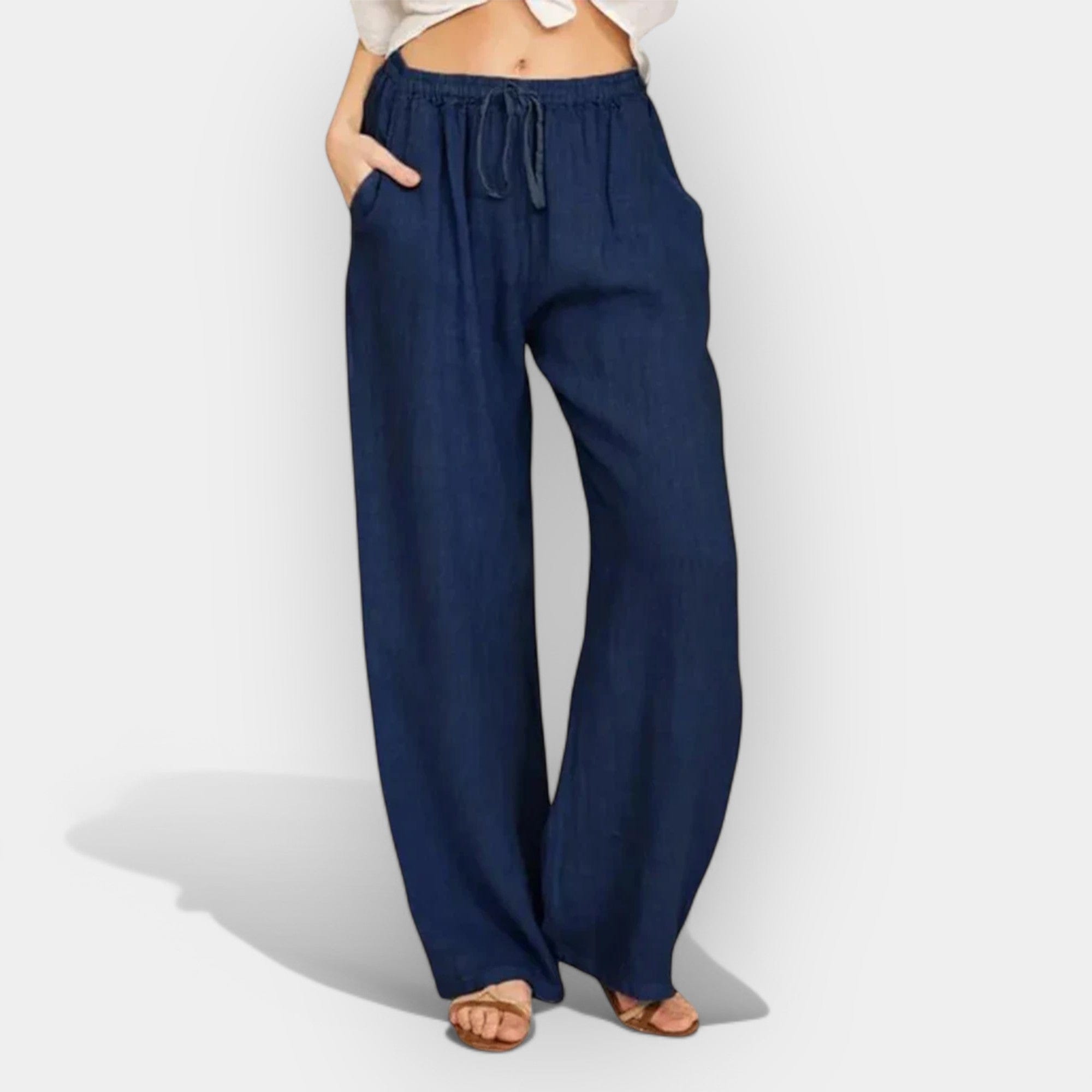 Ivana | Pantalones de lino veraniegos alegres