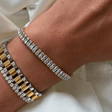 Pulsera de baguette Riviere