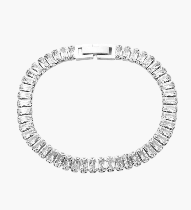 Jovita™ | Pulsera Rivière Baguette