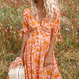 Vestido estampado chique Gigi