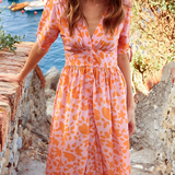 Vestido estampado chique Gigi