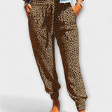 Feli | Pantalones anchos con estampado de leopardo