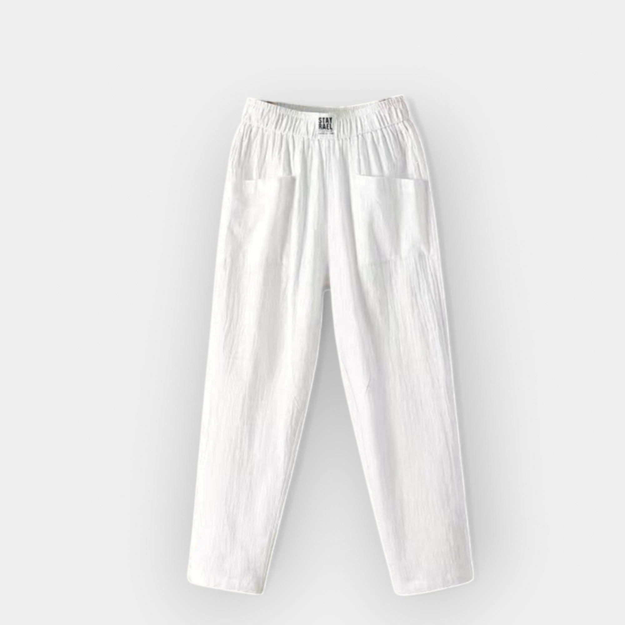 Renata | Pantalones de lino cómodos
