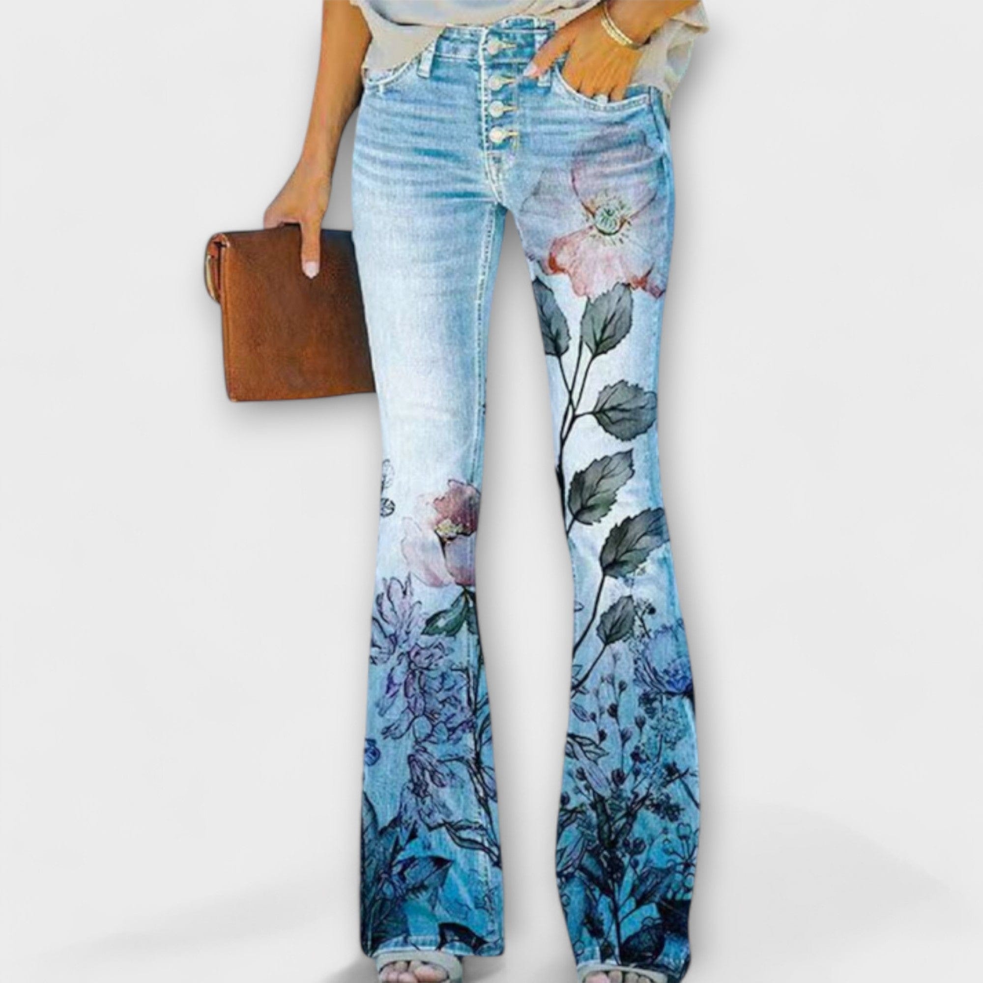 Alexandra | Pantalones con flores