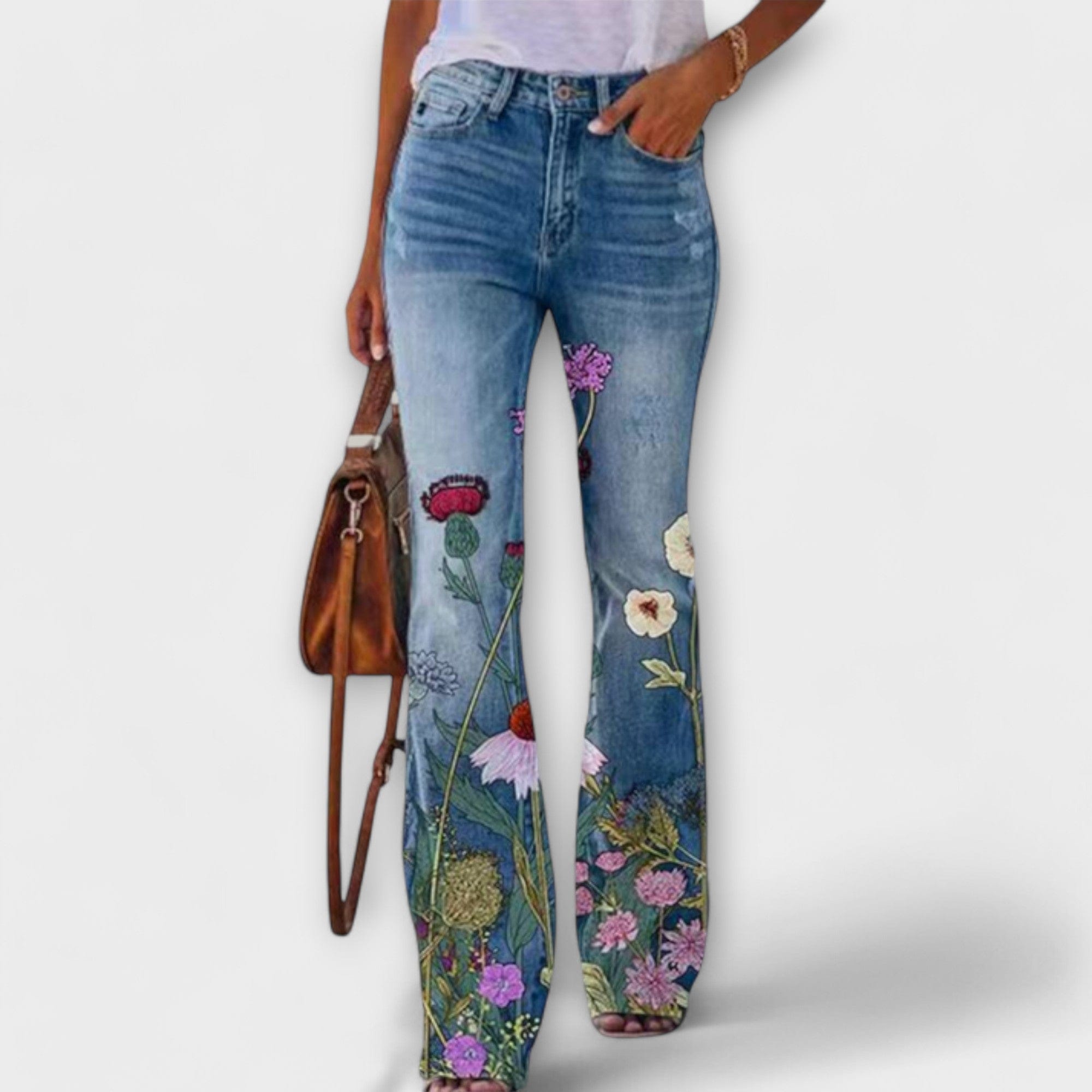 Alexandra | Pantalones con flores