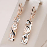 Riin | Elegantes Piernas Cuadradas de Oro y Plata