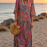 KLEMENTYNA | Vestido boho chic vibrante