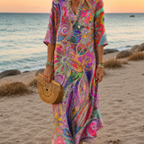 KLEMENTYNA | Vestido boho chic vibrante