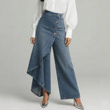 Aude - Pantalones de mezclilla para mujer