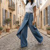 Aude - Pantalones de mezclilla para mujer