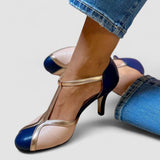 Alessia™ | Zapatillas de T con colores y cómodas con punta redonda